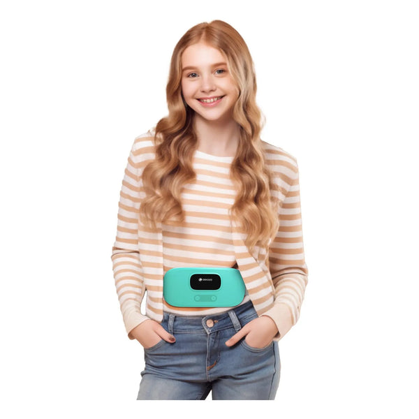 Almohadilla Térmica Inalámbrica Para Calambres Menstruales Con Masaje Y 4 Niveles De Calor