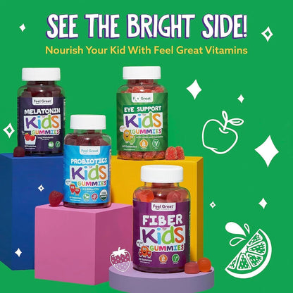Vitaminas Gomosas Para Ojos Con Luteina Y Zeaxantina Sabor Mango Para Niños 60 Gomitas