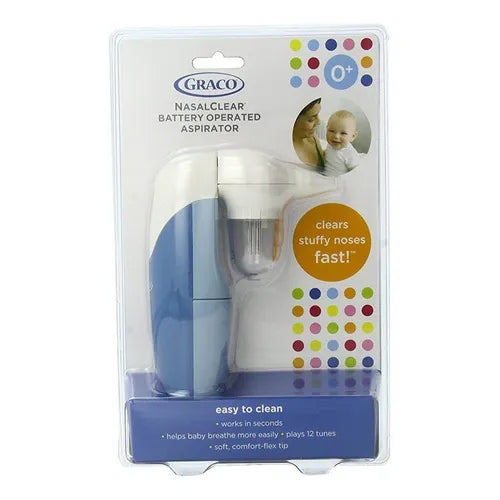 Aspirador Nasal Graco NasalClear Alivia Congestion Bebe Melodias Incluidas