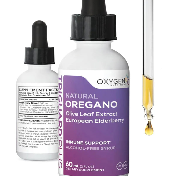 Aceite Extracto Hoja Oregano Olivo Sauco Tintura Liquida 2 Oz Salud Intestinal E Inmunidad