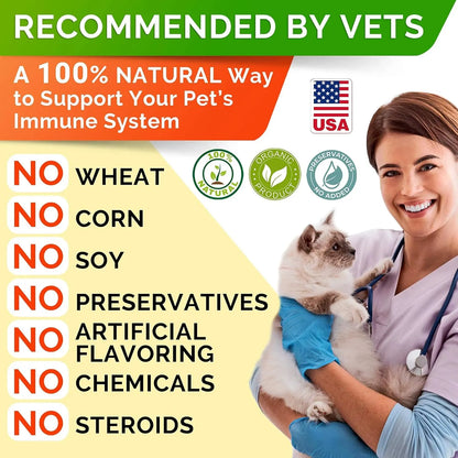 Probióticos En Polvo Para Perros Y Gatos Con Enzimas Digestivas Alivia Diarrea Y Malestar Estomacal