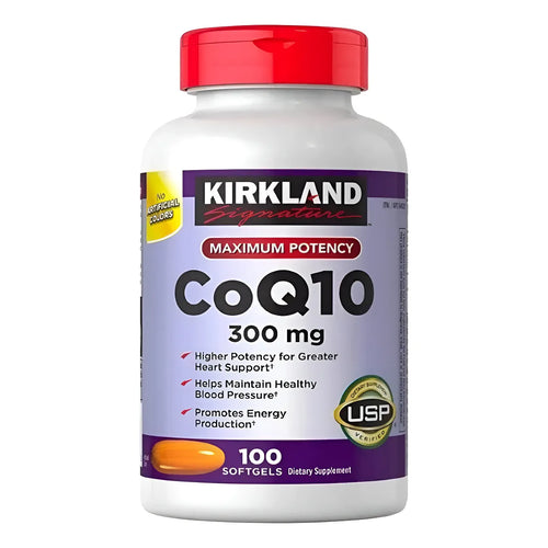 Coq10 300mg Kirkland Apoyo Diario 100 Cápsulas Blandas - Imagen 1
