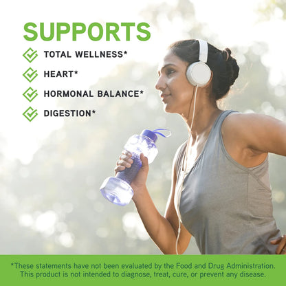 Multivitaminico Mujeres Vitaminas B6 B12 C K2 90 Capsulas Soporte Hormonal Ocular