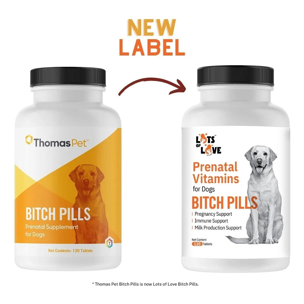 Vitaminas Prenatales Para Perros 120 Tabletas Apoyo Nutricional Embarazo Y Lactancia