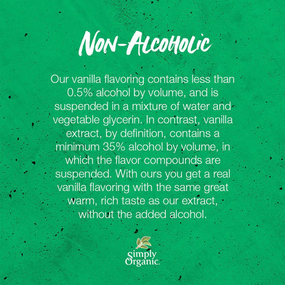 Saborizante De Vainilla Orgánico Sin Alcohol Certificado Puro Y Natural