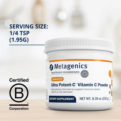 Polvo Ultra Potente De Vitamina C Apoyo Inmunologico Suave Para El Estomago 8 39 Oz