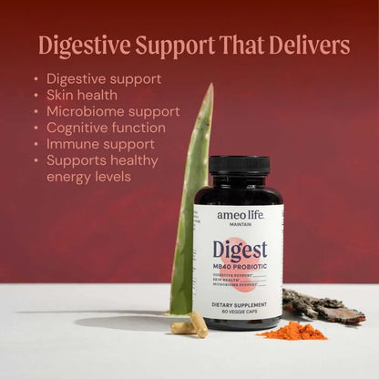 Probiótico Mb40 Para Salud Digestiva Intestinal E Inmunidad