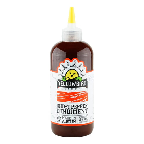 Condimento Pimiento Fantasma Picante Yellowbird 556g Sabores Ahumados Sin Gluten