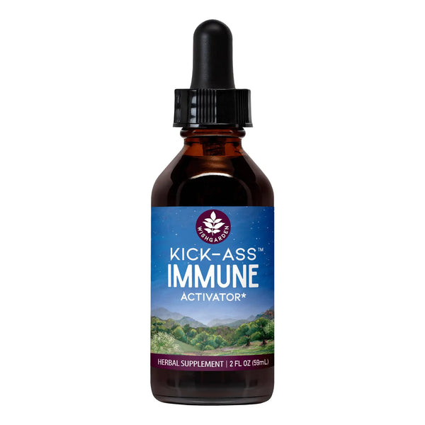 Activador Inmune Herbal Kick Ass Con Equinacea Y Sello De Oro Refuerza Tus Defensas Naturalmente