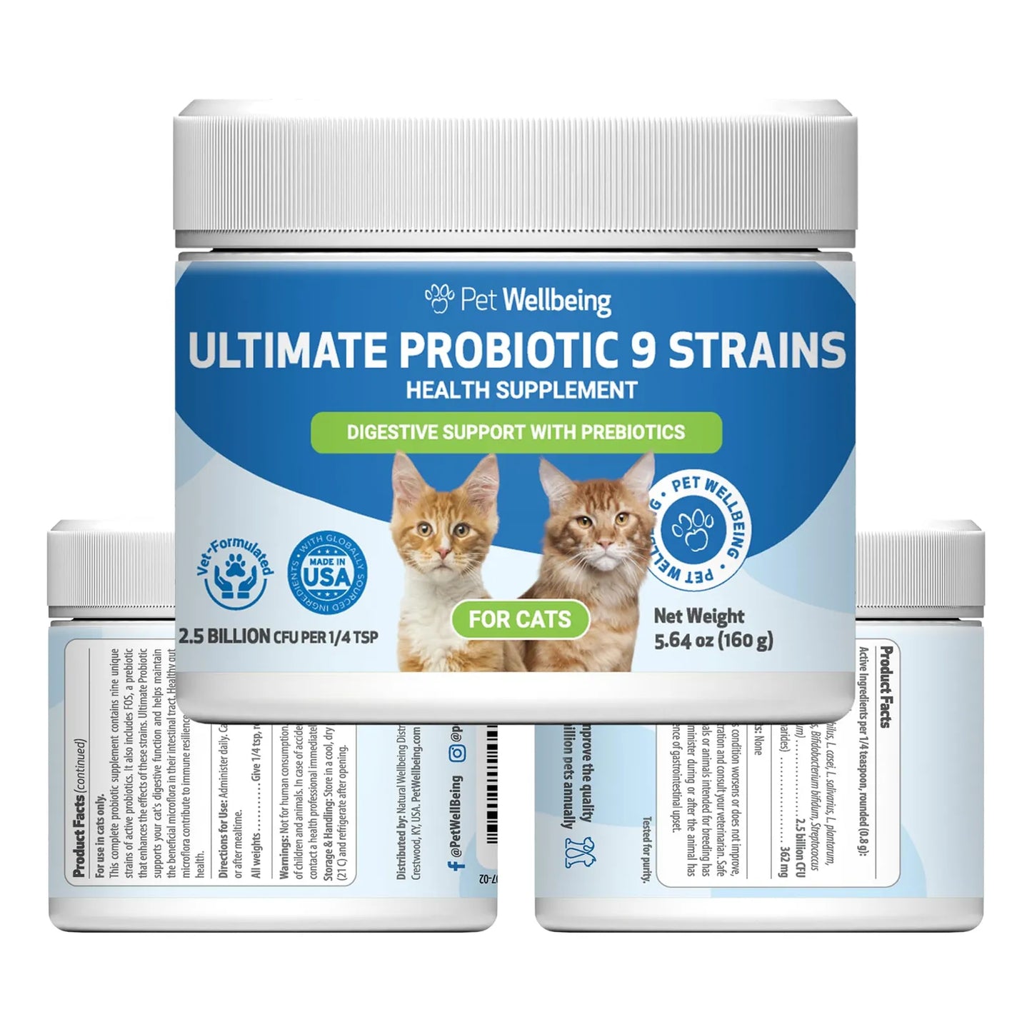 Probióticos Avanzados Para Gatos 9 Cepas Con Prebióticos Salud Intestinal E Inmunidad