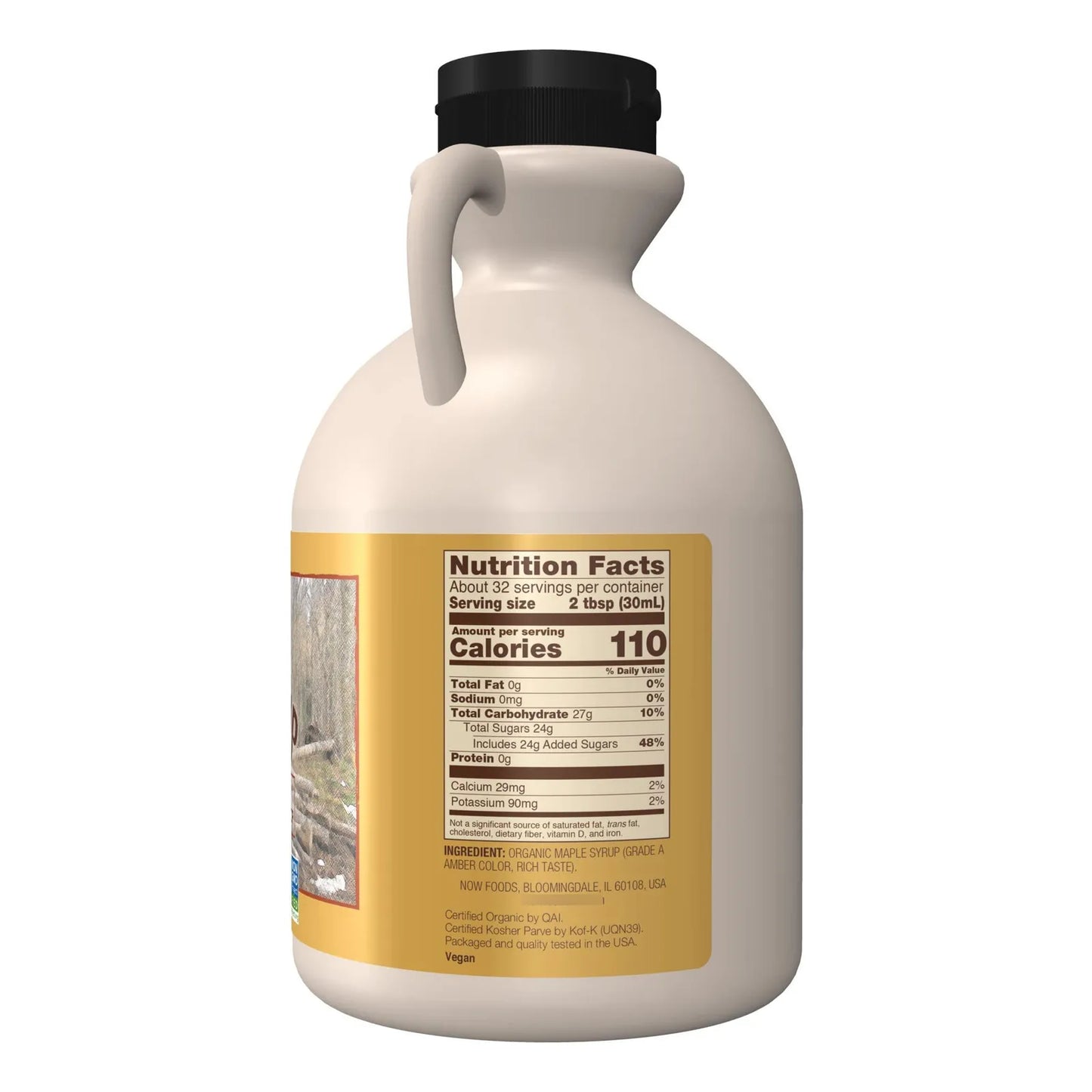 Jarabe De Arce Organico 100 Puro Grado A 946 Ml Dulce Natural