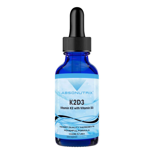 Suplemento K2D3 Liquido 4 Onzas Con Vitamina K2 D3 Y Equinacea