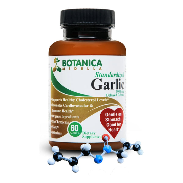 Alicina Orgánica 12400 Mcg Liberación Retardada Inodoro Suplemento De Ajo