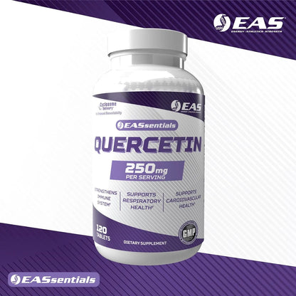 Quercetina 250mg Salud Cardíaca Y Respiratoria Con Tecnología Cyclosome 120 Tabletas