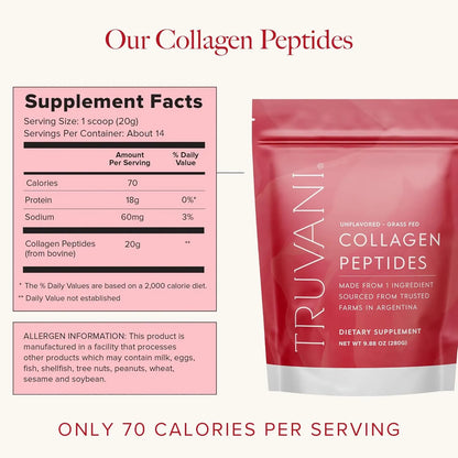 Péptidos De Colágeno Hidrolizados Sin Sabor Promueve Piel Cabello Uñas Saludables