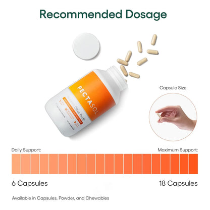 PectaSol C Pectina Cítrica Modificada 270 Cápsulas Vegetales Apoya Salud Inmunológica Y Cardiovascular