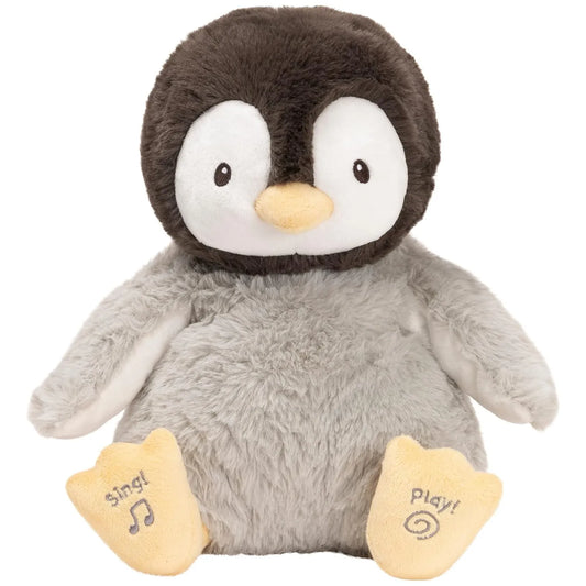 Pingüino Peluche Interactivo Gund Kissy Con Sonidos Y Movimiento Regalo Ideal Para Bebés