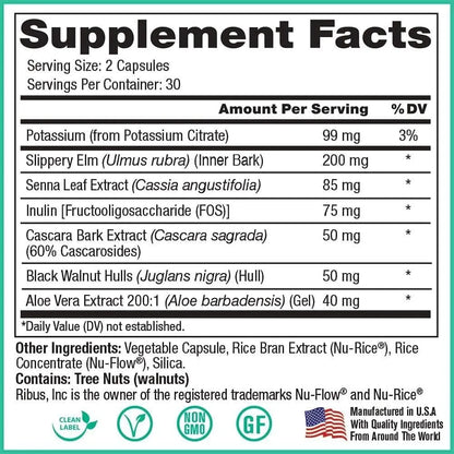 Limpieza Desintoxicacion Colon Peak Pure Natural 60 Capsulas Salud Digestiva