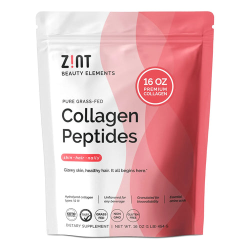 Polvo De Péptidos De Colágeno Hidrolizado Tipo I Y III 454g Piel Cabello Uñas