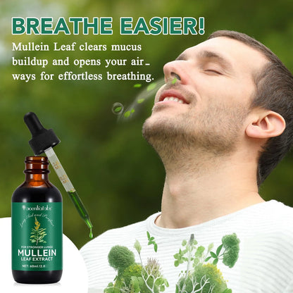 Gotas De Gordolobo Extracto Natural 120ml Limpieza Pulmonar Y Soporte Respiratorio
