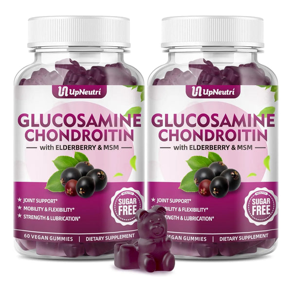 Gomitas De Glucosamina Condroitina MSM Cúrcuma 120 Unidades Soporte Articular