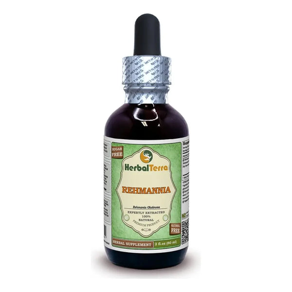 Extracto Liquido Organico De Raices Secas Rehmannia 60 Ml Sin Alcohol Superconcentrado