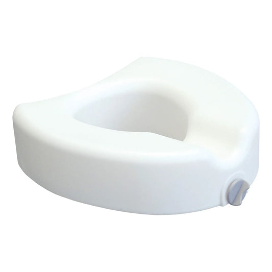 Asiento Inodoro Elevado Lumex 6486A-1 Altura 4.5 Pulgadas Soporte 300 Libras