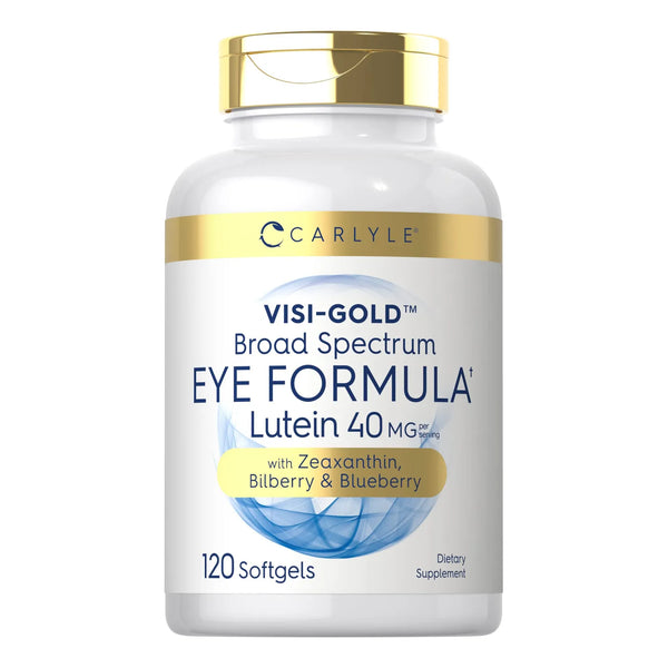 Capsulas Salud Ocular Luteina 40 Mg Zeaxantina Arandano 120 Unidades