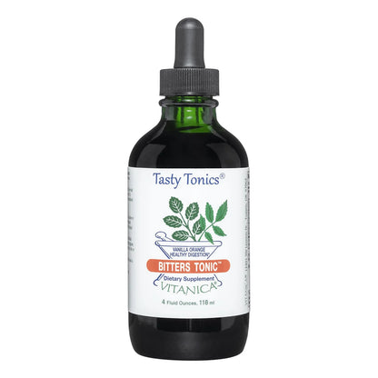 Tónico Líquido Vitanica Digestión Sabor Naranja Vainilla Vegano Sin Alcohol