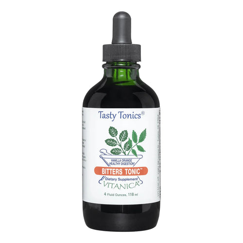 Tónico Líquido Vitanica Digestión Sabor Naranja Vainilla Vegano Sin Alcohol