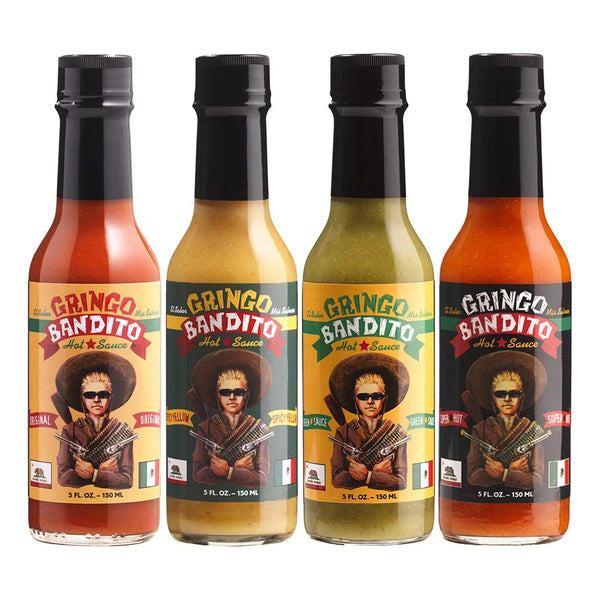 Salsa Picante Clásica 4 Sabores 142g Sin Gluten Vegano Paleo Importado EE UU