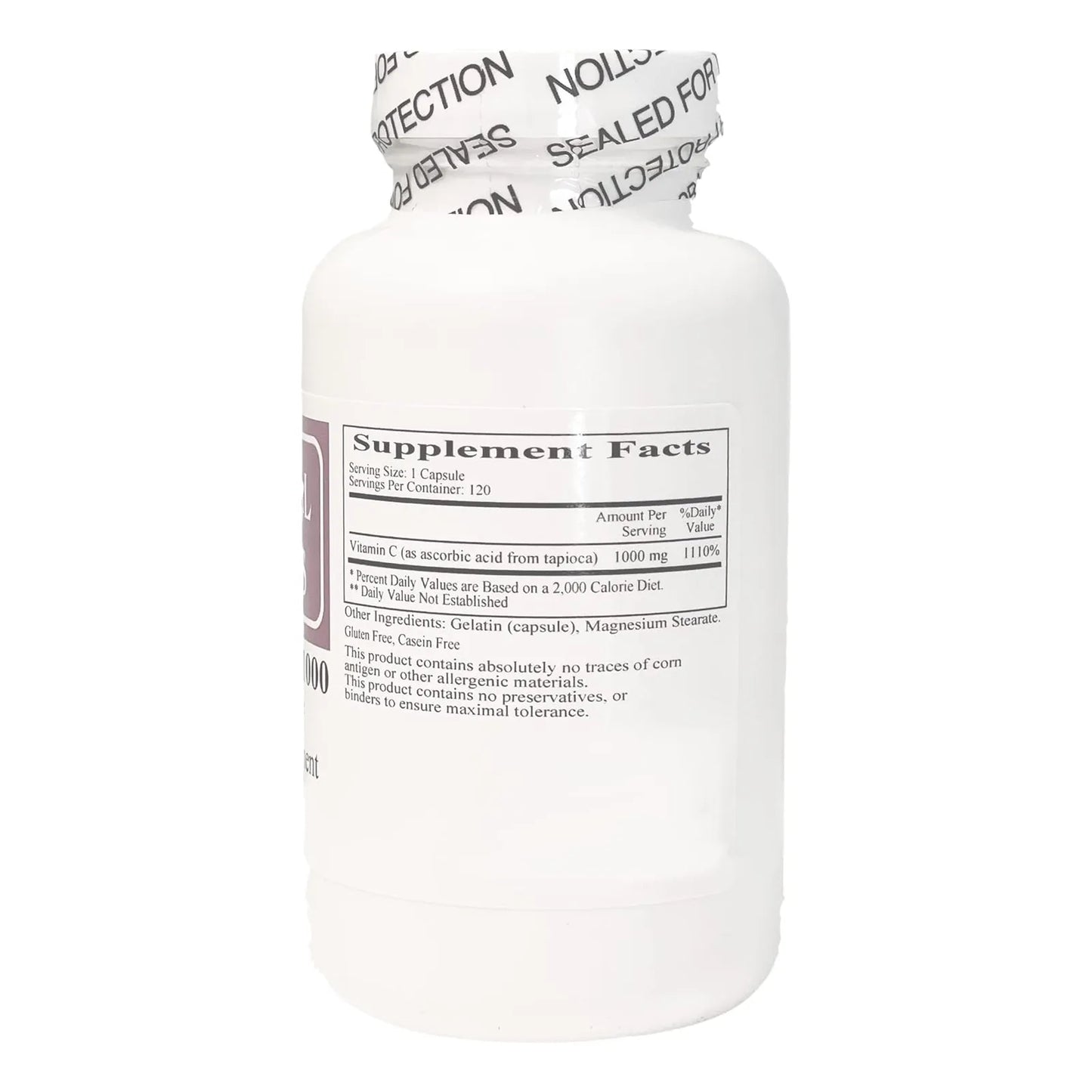 Vitamina C De Tapioca Ecológica Para Estómagos Sensibles Paquete X2