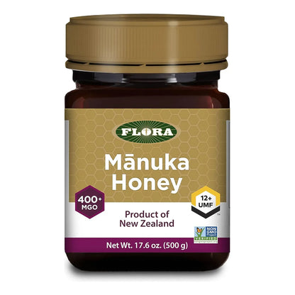 Miel Manuka Nueva Zelanda MGO 400 UMF 12 500g Alivio Natural