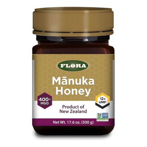 Miel Manuka Nueva Zelanda MGO 400 UMF 12 500g Alivio Natural