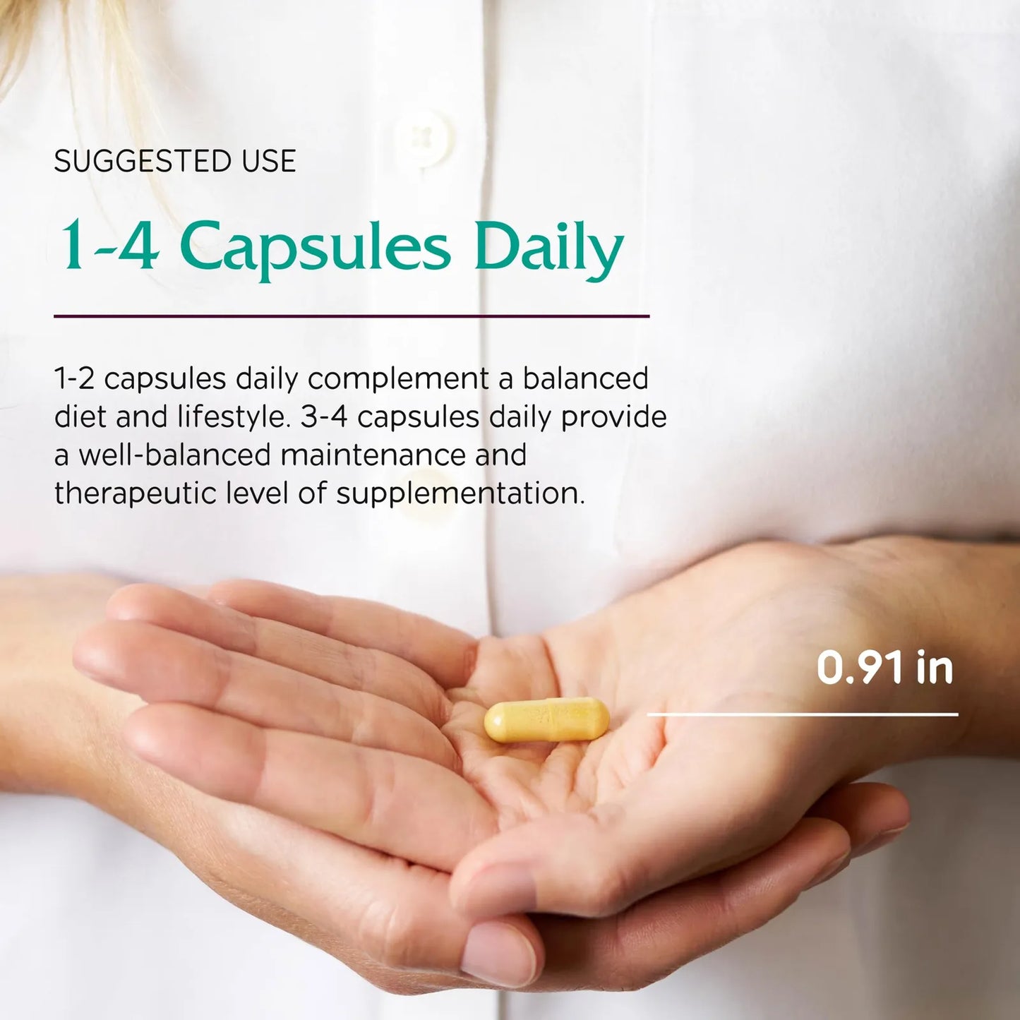 Multivitaminico Mineral Alta Potencia Mujeres 50 65 Años Vegano 180 Capsulas