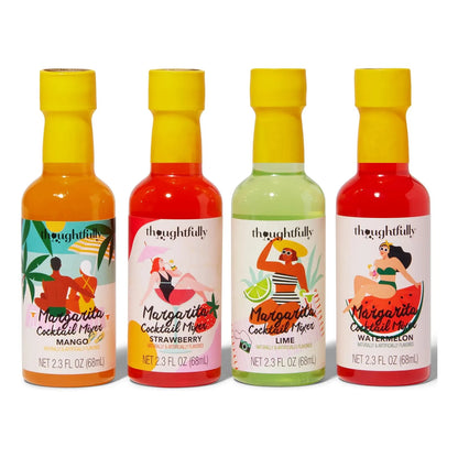 Juego Mezclador Margarita Sabores Naranja Fresa Mango Sandia Lima Listo Para Regalo