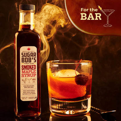Jarabe De Arce Ahumado Sugar Bobs Finest Kind Infusionado Con Humo De Madera 250 Ml