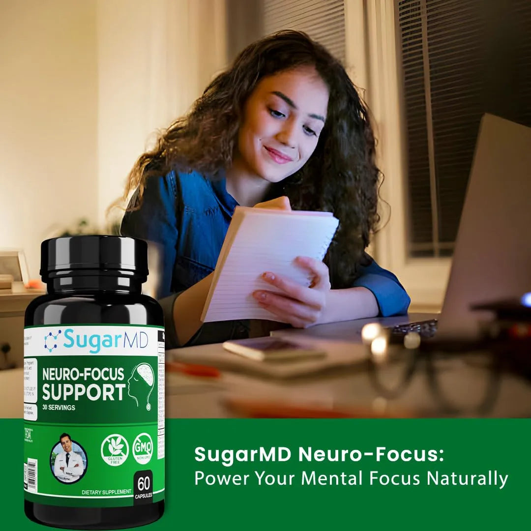 Suplemento Cerebral Bacopa Ginkgo Bioperina 60 Caps Memoria Enfoque