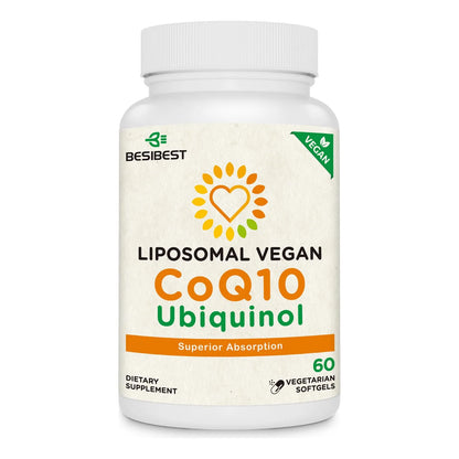 Capsulas Blandas 1000 Mg Coq10 Ubiquinol Alta Absorcion Antioxidante Corazon Y Energia