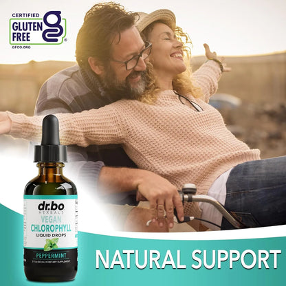 Gotas De Clorofila Liquida Detox Energia Y Frescura Natural Vegano