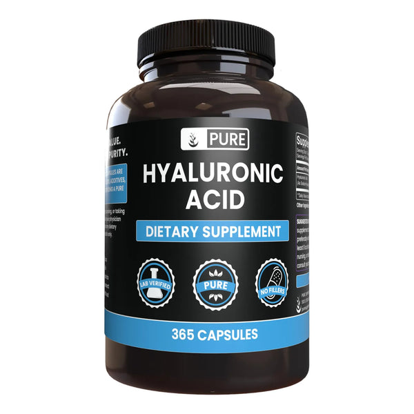 Ácido Hialurónico Puro 365 Cápsulas Sin Rellenos Verificado Laboratorio