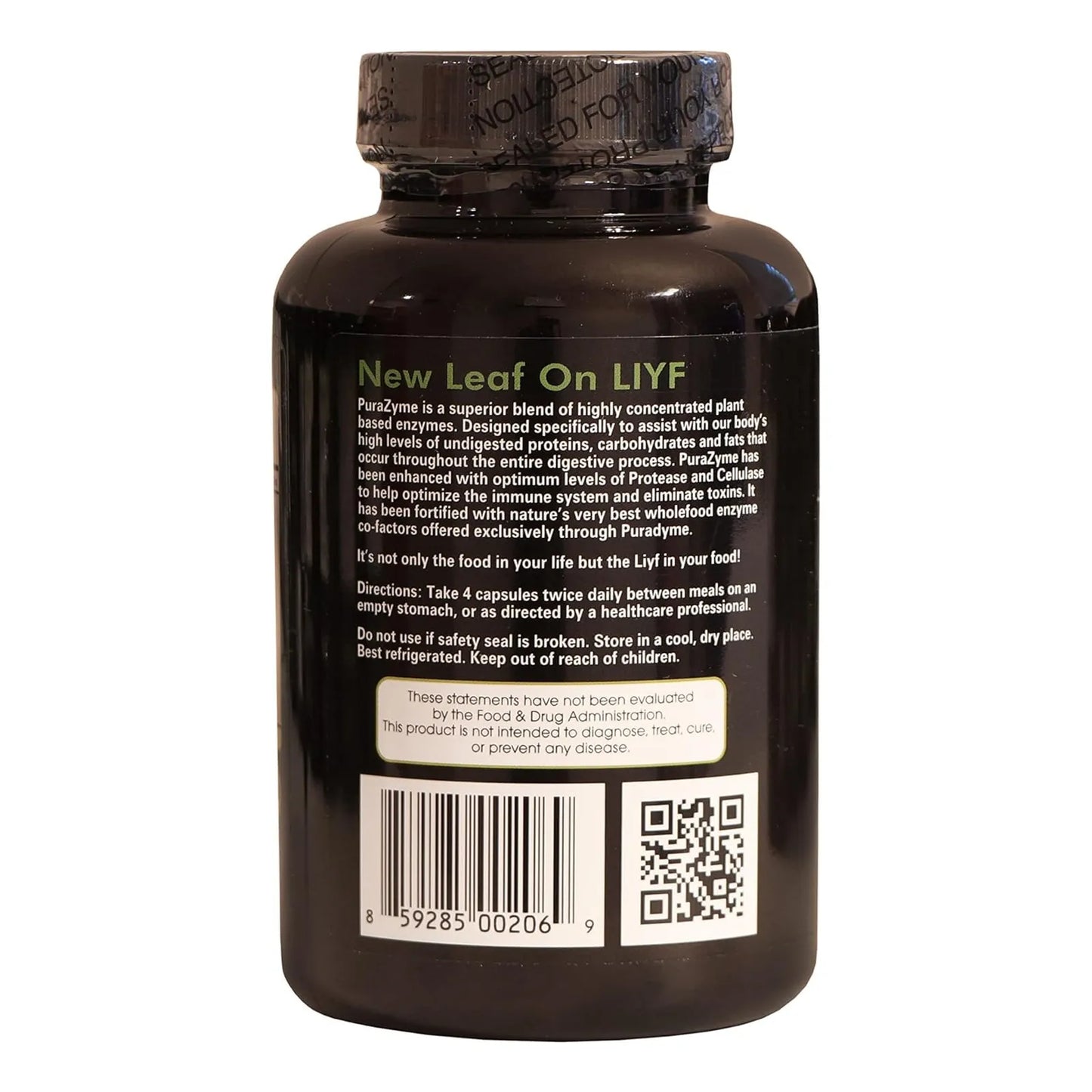 PuraZyme Mezcla De Enzimas Digestivas Lou Corona 120 Capsulas Digestión Eficiente