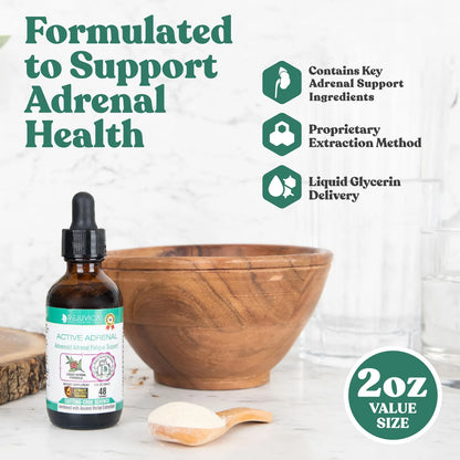Tintura Avanzada Apoyo Suprarrenal Liquido Ashwagandha Vitaminas B Magnesio
