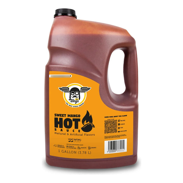 Salsa Caliente De Mango Dulce 1 Galon Sabor Irresistible Importado