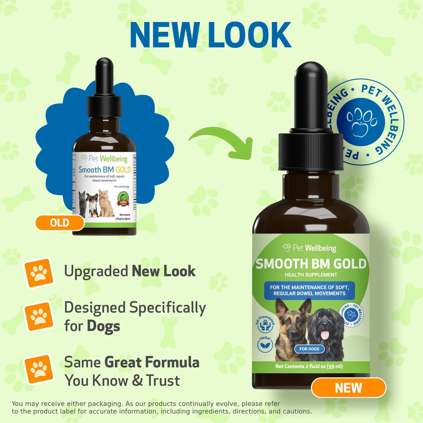 Smooth Bm Gold Para Perros Apoyo Digestivo Natural Triphala 2 Oz