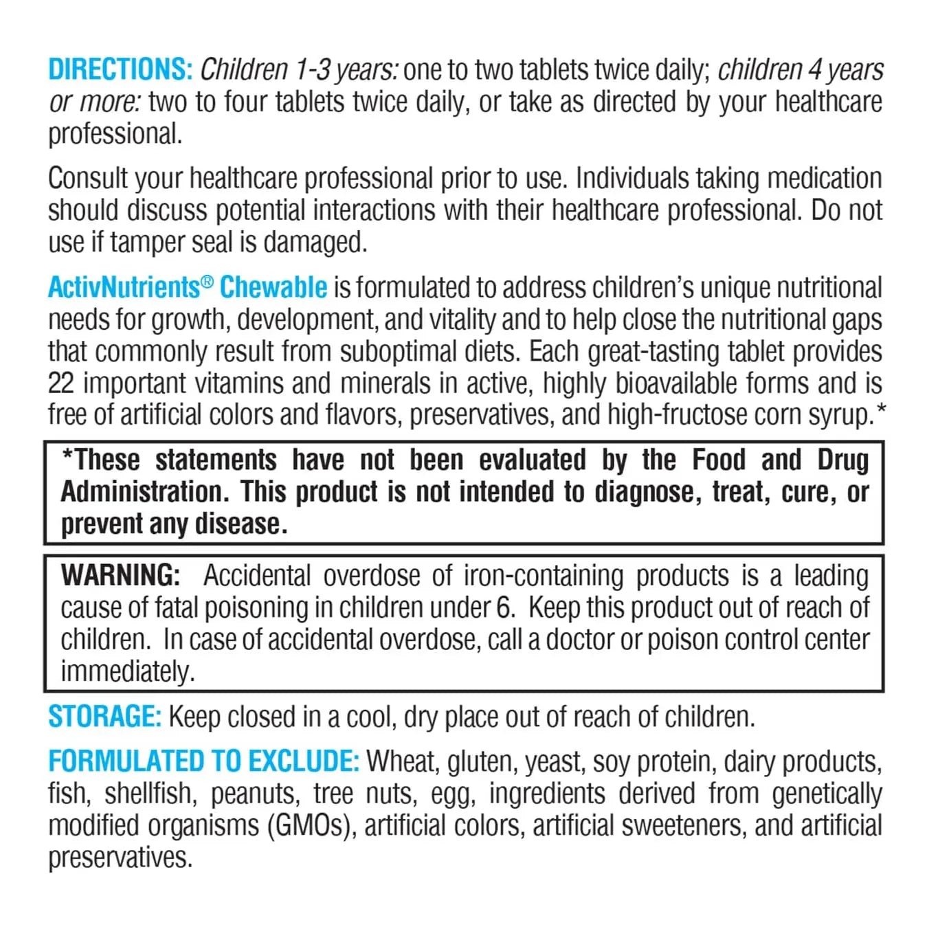 Multivitaminico Masticable Bayas Mixtas Niños Apoyo Inmunologico Y Crecimiento