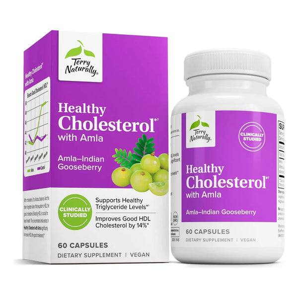 Capsulas De Amla Para Colesterol Saludable 60 Unidades Apoya Niveles De Hdl Y Trigliceridos