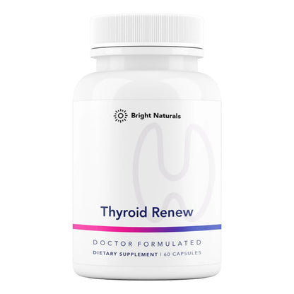 Thyroid Renew Suplemento Tiroideo Para Mujer Energía Y Concentración 60 Cápsulas