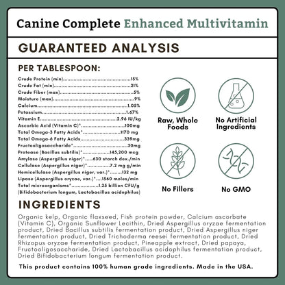 Multivitaminico En Polvo Para Perros 900g Nutrientes Esenciales Piel Y Digestión