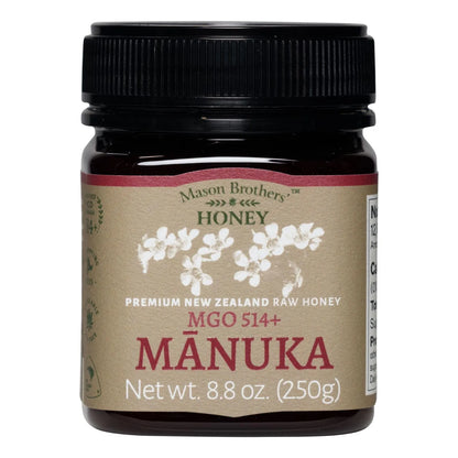 Miel Cruda De Manuka Mgo 514 De Nueva Zelanda 250 Gramos Mason Brothers